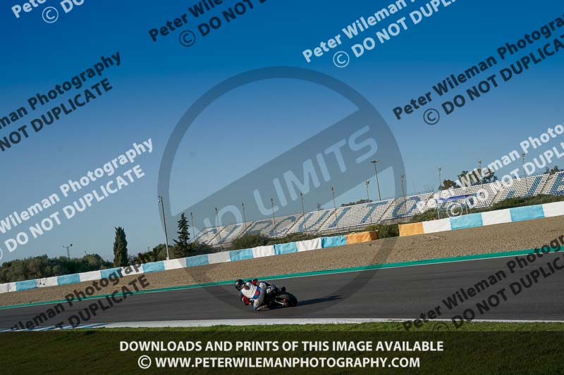 25 to 27th november 2017;Jerez;event digital images;motorbikes;no limits;peter wileman photography;trackday;trackday digital images